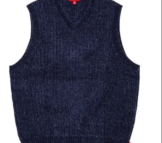 FW Blue Top Black XL Treasure M V S Tank Knitted L 24 0810